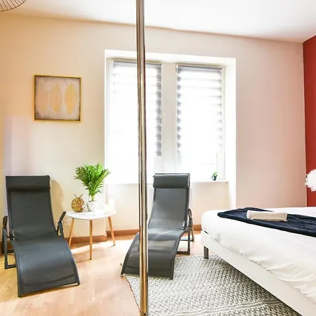 Sauna - Le 65 Degres - Gare Апартаменты